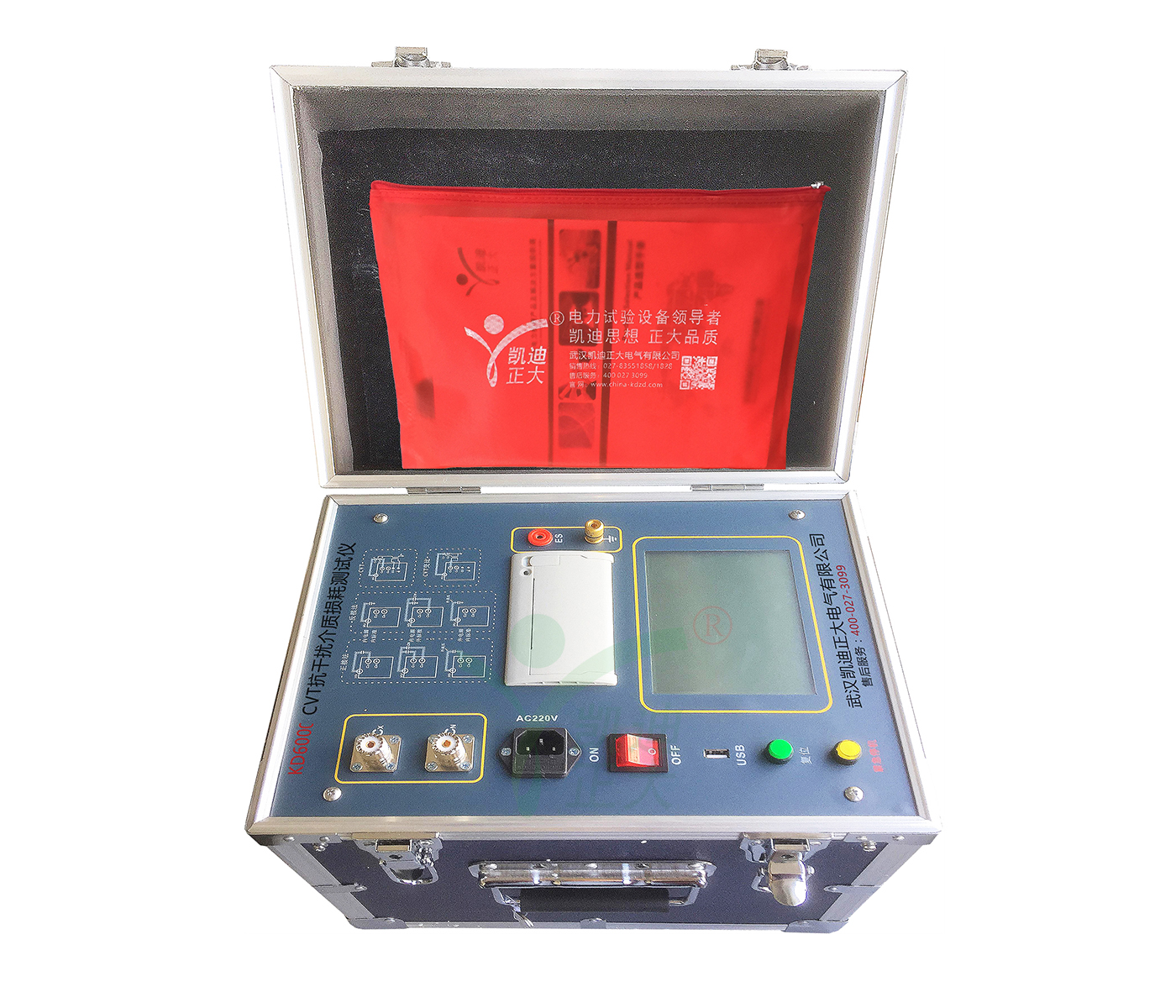 儋州KD600C 抗干扰介质损耗测试仪（带CVT）