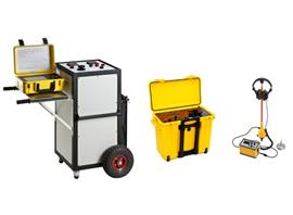 （一）、电缆故障测试仪（主机） 　　可测的电缆故障类型： 　　各种截面的铝芯或铜芯电力电缆、同轴电缆、及其他类型电缆的：闪络性电缆故障或电阻值极高的故障；封闭性电缆故障或一般高阻的故障；电缆的低阻故障、短路或开路故障；电缆长度和电波在电缆中的传播速度。 规格及参数 　　可测电缆的电压等级： 35KV 以下；最大测试距离： 15Km；工作极限误差： ±3%；使用环境温度： -10～40℃；使用环境湿度： 45～75 %；工 作 电 源： 可充电电池功 耗： 30W；外 形 尺 寸： 230*140*270（mm3）；重 量： 2 kg； 　　（二）、电缆故障定位仪 　　WD-213X电缆故障综合测试系统配备了一流的集成电路和放大器。在WD-213X电缆故障综合测试系统的声音通道上的过滤装置最大限度地去除干扰噪音，同时增强电弧产生的声 音。液晶显示屏可同时显示声音脉冲和磁脉冲以及故障点距探头测试点的距离。这样通过监听地下声音的变化及显示距离来共同判断故障点。 　　规格及参数 　　可同步接受故障点放电时产生的声波和电磁波并显示探头到故障点的距离；显示距离： 最大22.6米，最小距离0.1米；电源电压： 9V；功 耗： 0.2W；使用温度： - 10-40℃；外形尺寸： 定位仪：180*80*70； 探 头：Ф85*90；重 量： 1.5Kg（含探头）；